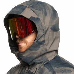 Quiksilver Men's Mission Printed Block Jacket 14 Quiksilver Men's Mission Printed Block Jacket -Ski Sports Shop 100278617 MSC 3