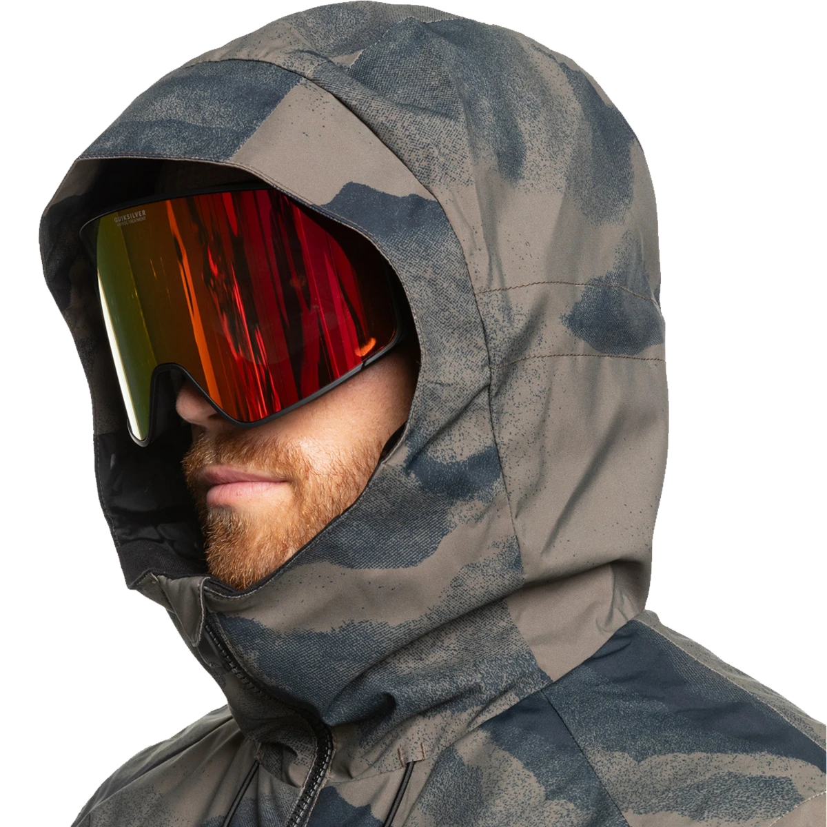 Quiksilver Men's Mission Printed Block Jacket 5 Quiksilver Men's Mission Printed Block Jacket - Image 3