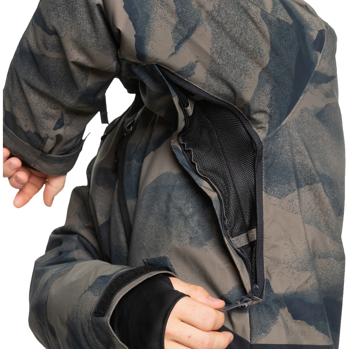 Quiksilver Men's Mission Printed Block Jacket 8 Quiksilver Men's Mission Printed Block Jacket - Image 6