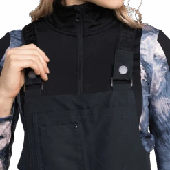 Roxy Women's Rideout Bib Pant 16 Roxy Women's Rideout Bib Pant -Ski Sports Shop 100278630 TBLK 3