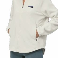 Patagonia Women's Classic Microdini Jacket 11 Patagonia Women's Classic Microdini Jacket -Ski Sports Shop 100282473.BCW .BirchWhite.7