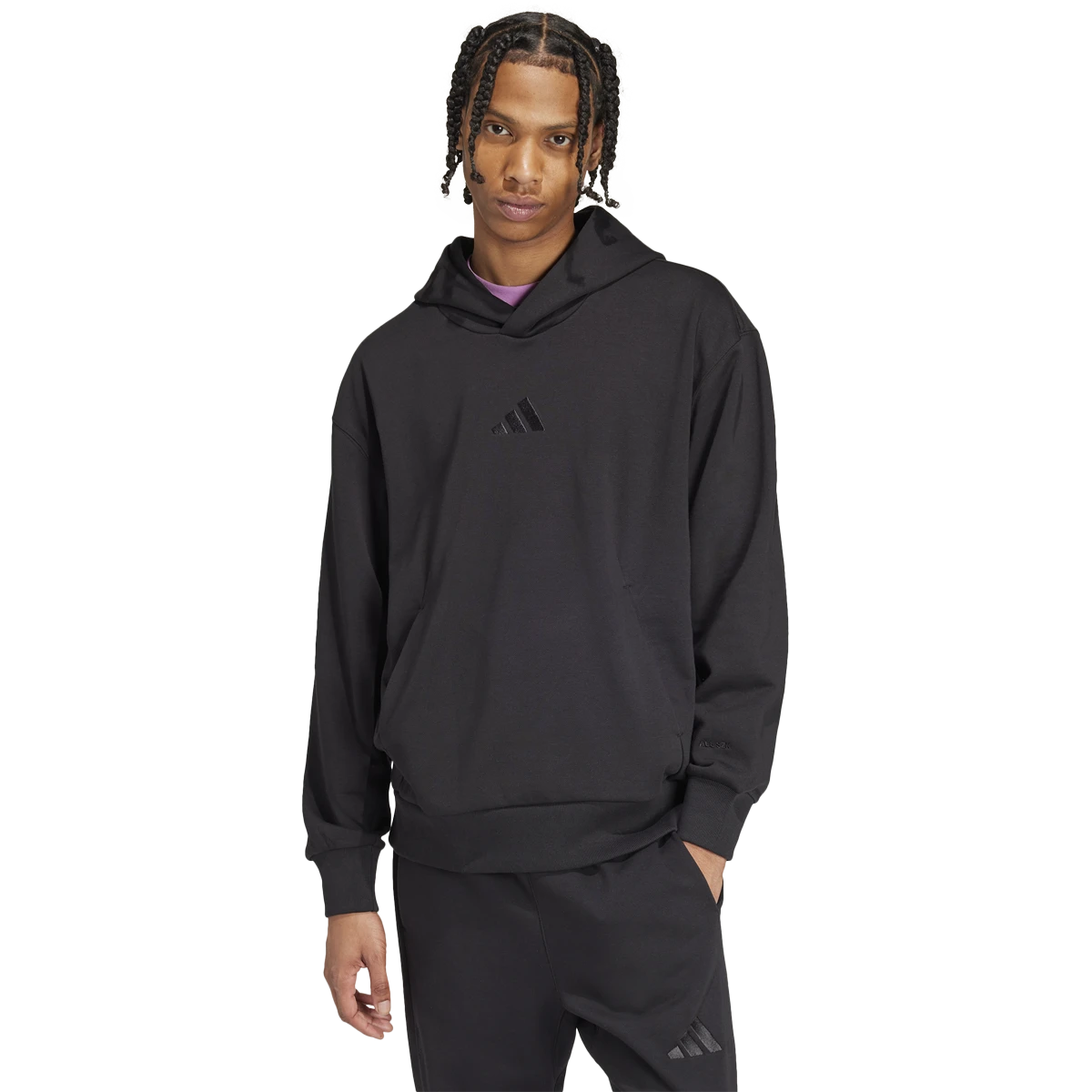 ADIDAS Men's All SZN Fleece Hoodie 4 ADIDAS Men's All SZN Fleece Hoodie - Image 2