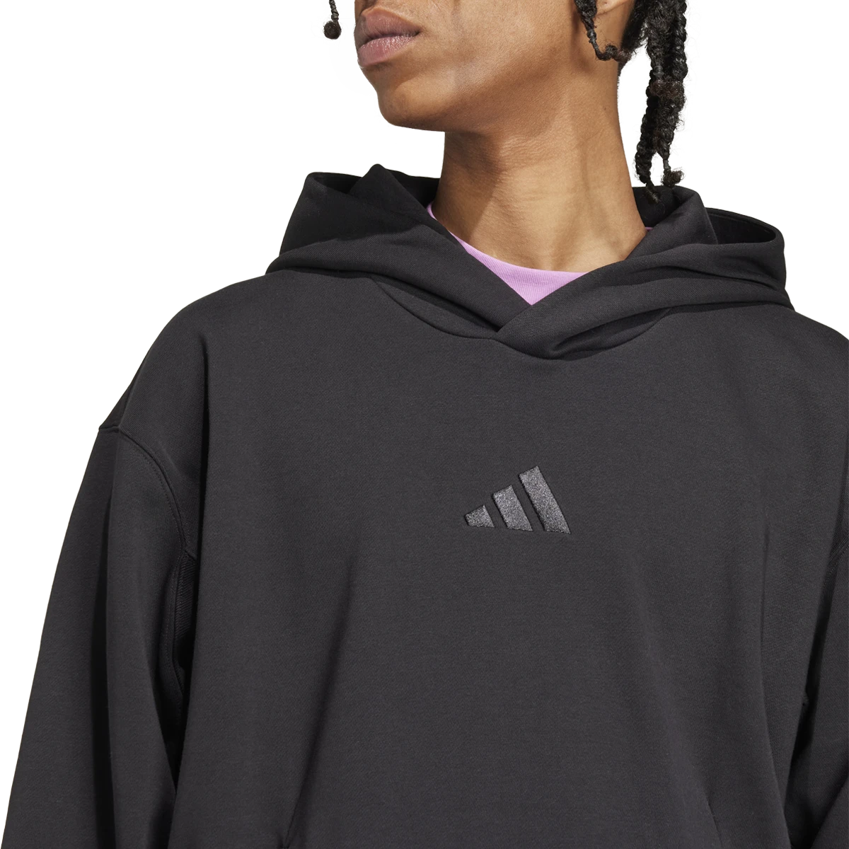 ADIDAS Men's All SZN Fleece Hoodie 5 ADIDAS Men's All SZN Fleece Hoodie - Image 3