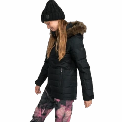 Roxy Women's Quinn Jacket 10 Roxy Women's Quinn Jacket -Ski Sports Shop 100285422.KVJ0 .Anthracite.4