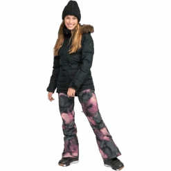 Roxy Women's Quinn Jacket 12 Roxy Women's Quinn Jacket -Ski Sports Shop 100285422.KVJ0 .Anthracite.5