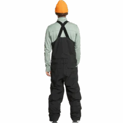 Quiksilver Men's Utility Bib Snow Pants 14 Quiksilver Men's Utility Bib Snow Pants -Ski Sports Shop 100285671 BLK 2