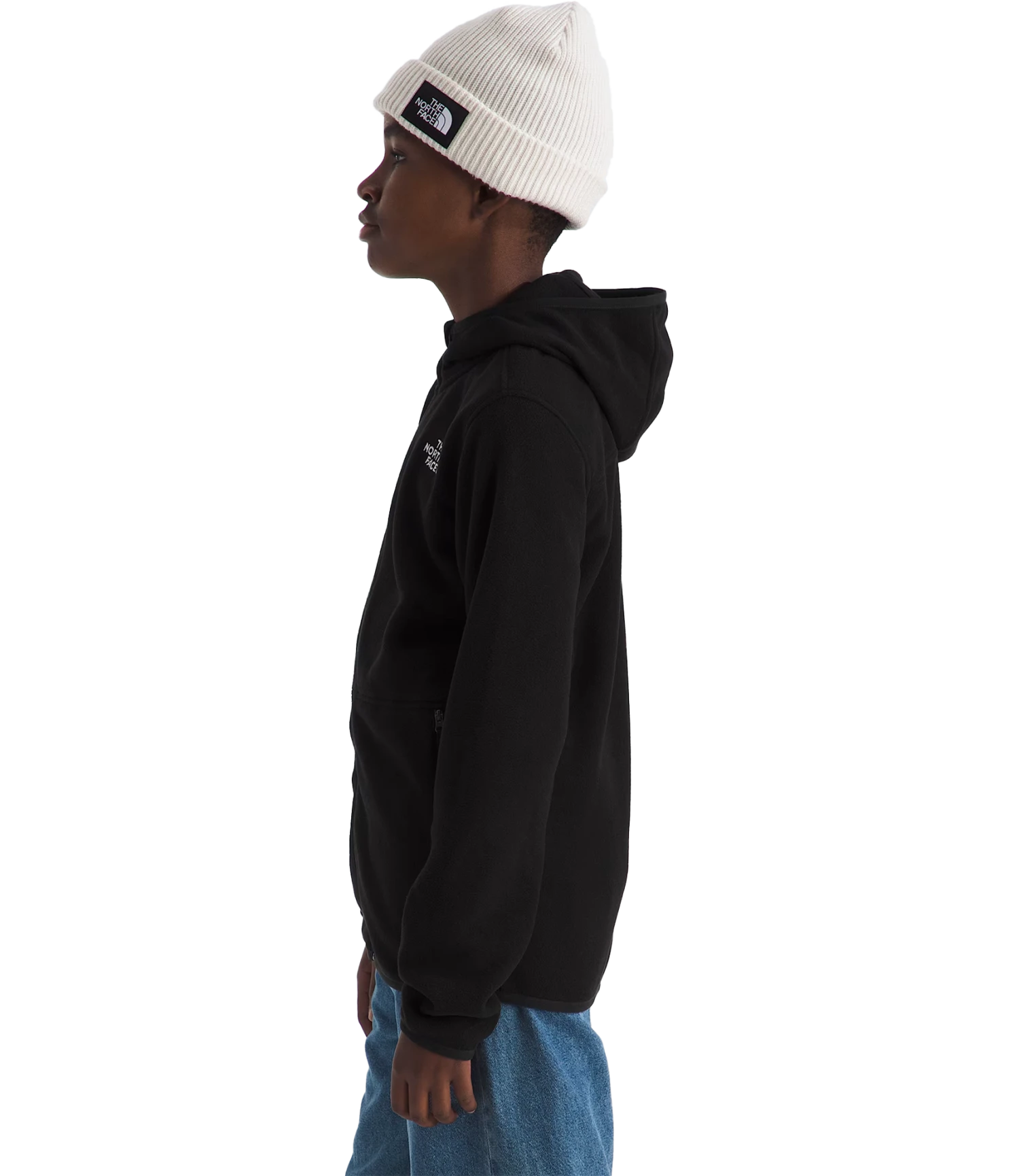 The North Face Youth Glacier Full Zip Hoodie 7 The North Face Youth Glacier Full Zip Hoodie - Image 5