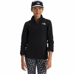 The North Face Youth Glacier 1/4 Zip Pullover 13 The North Face Youth Glacier 1/4 Zip Pullover -Ski Sports Shop 100285709xTNFBLACKx2