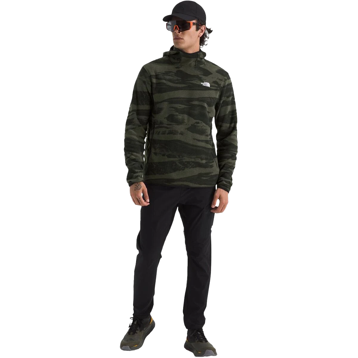 The North Face Men's Glacier Fleece Pullover Hoodie 5 The North Face Men's Glacier Fleece Pullover Hoodie - Image 3