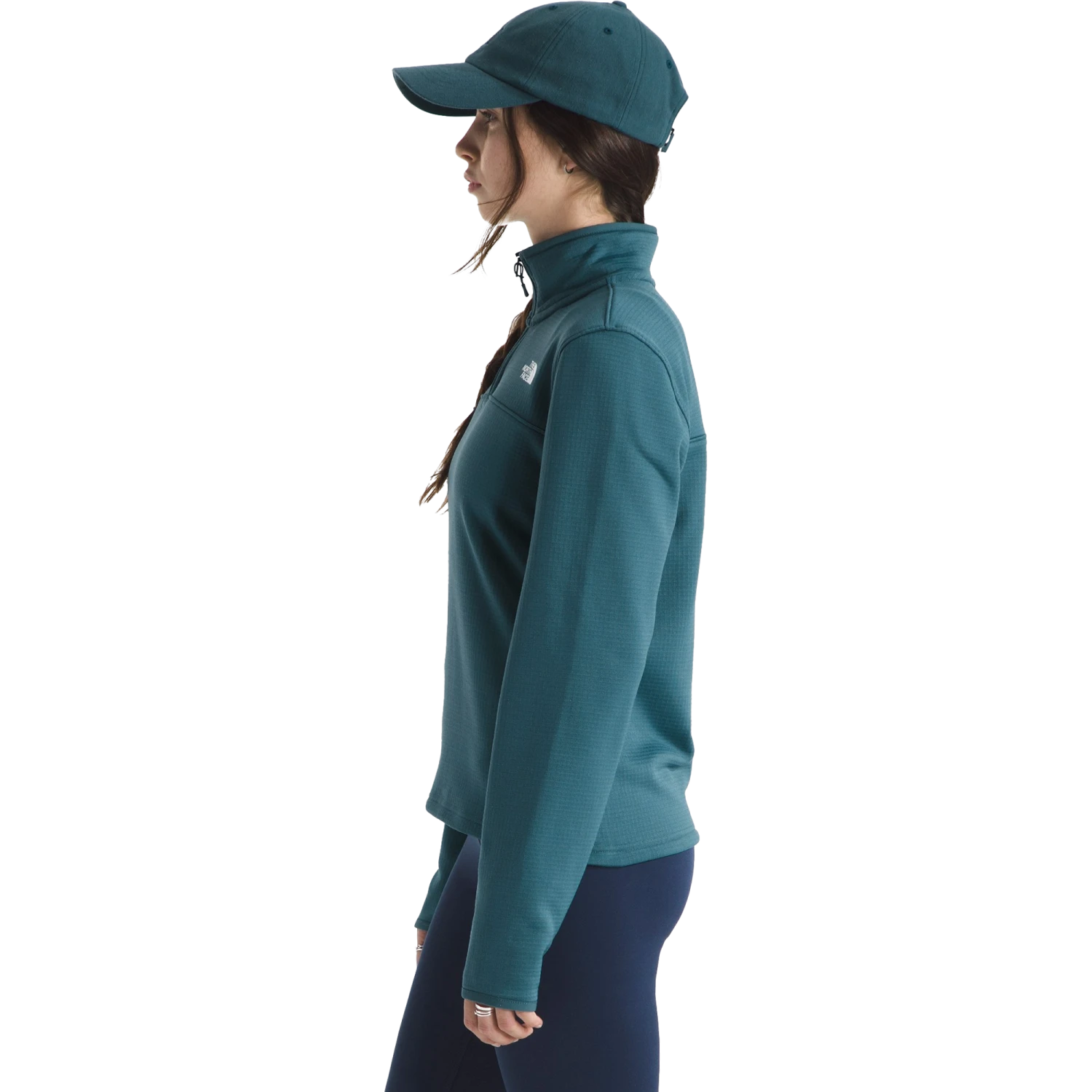 The North Face Women's Cedar Trail Grid Fleece 1/4 Zip Jacket 7 The North Face Women's Cedar Trail Grid Fleece 1/4 Zip Jacket - Image 5