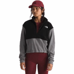 The North Face Women's Glacier Fleece 1/2 Zip Short Jacket
