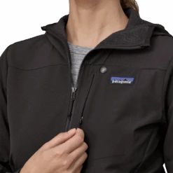 Patagonia Women's R1 CrossStrata Hoody -Ski Sports Shop 100286044xBLACKx3
