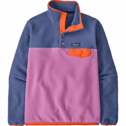 Patagonia Women's Lightweight Synchilla Snap T Pullover 15 Patagonia Women's Lightweight Synchilla Snap T Pullover -Ski Sports Shop 100286045xBRISKPURPLEx1