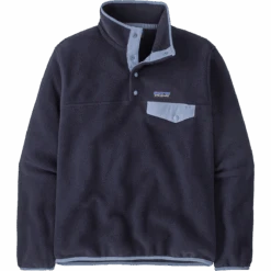 Patagonia Women's Lightweight Synchilla Snap T Pullover 17 Patagonia Women's Lightweight Synchilla Snap T Pullover -Ski Sports Shop 100286045xSUNKENBLUEx1