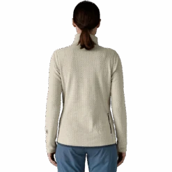 Patagonia Women's R1 Air Zip-Neck -Ski Sports Shop 100286046xWOOLWHITEx4