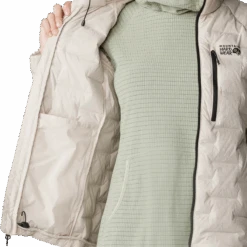 Mountain Hardwear Women's Stretchdown Hoody -Ski Sports Shop 100293277 TALC 6