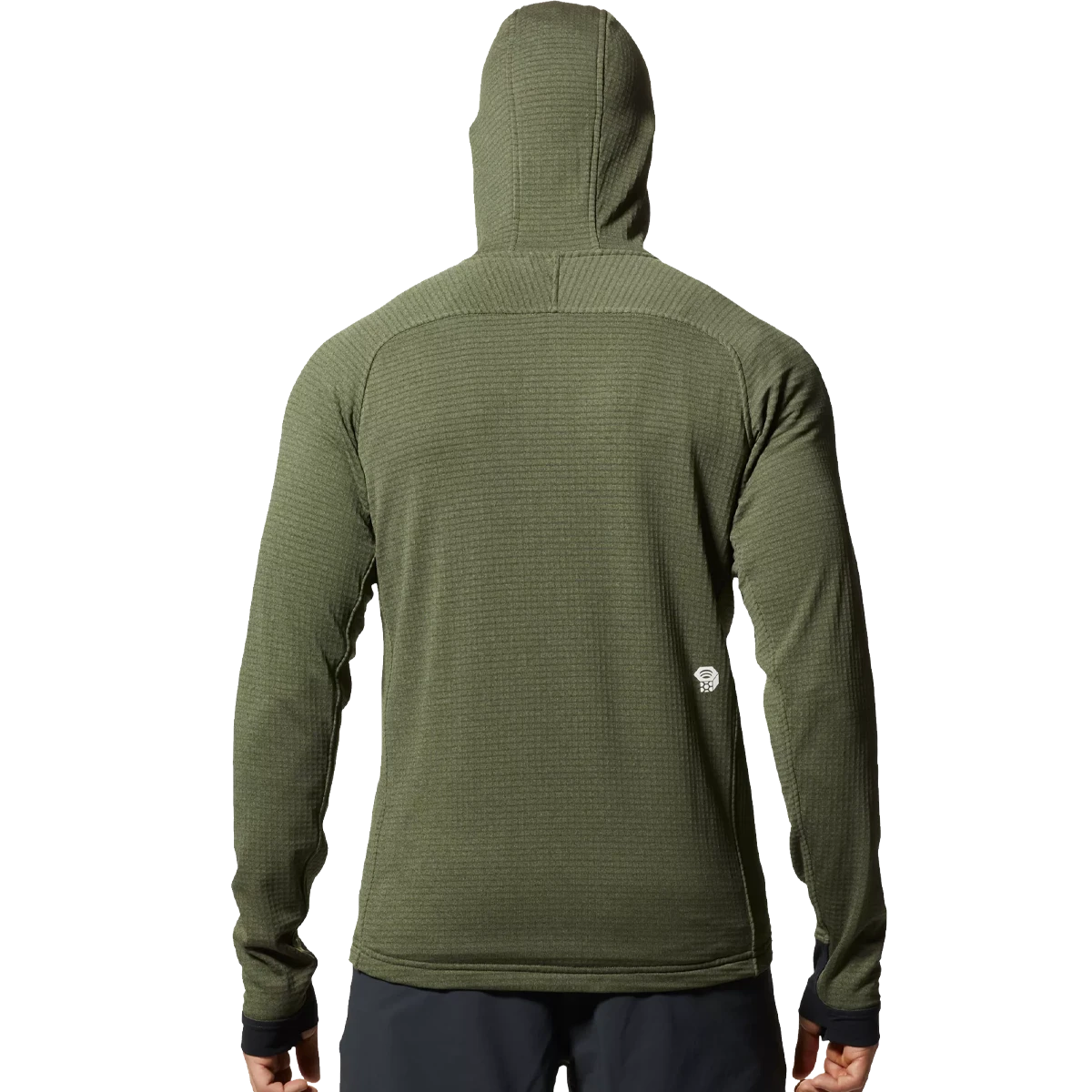 Mountain Hardwear Men's Polartec Power Grid Full Zip Hoody 4 Mountain Hardwear Men's Polartec Power Grid Full Zip Hoody - Image 2