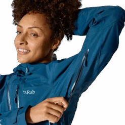 Rab Women's Firewall Mountain Jacket 17 Rab Women's Firewall Mountain Jacket -Ski Sports Shop 100296120 BLUE 2
