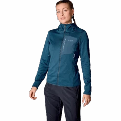 Rab Women's Ascendor Hoody -Ski Sports Shop 100296123 BLU 1