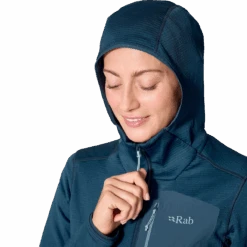Rab Women's Ascendor Hoody -Ski Sports Shop 100296123 BLU 2