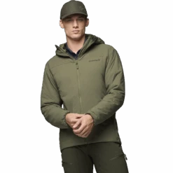 Norrona Men's Femund Thermo 60 Zip Hood 12 Norrona Men's Femund Thermo 60 Zip Hood -Ski Sports Shop 100298478 OLIVE 4