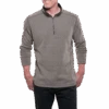 KUHL Men's Revel 1/4 Zip -Ski Sports Shop 3007 revel 1 4 zip oatmeal front pdp photo