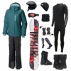 Columbia The Works Package - Women's Snowboard 1 Columbia The Works Package - Women's Snowboard -Ski Sports Shop ColumbiaTheWorksPackage WomensSnowboard