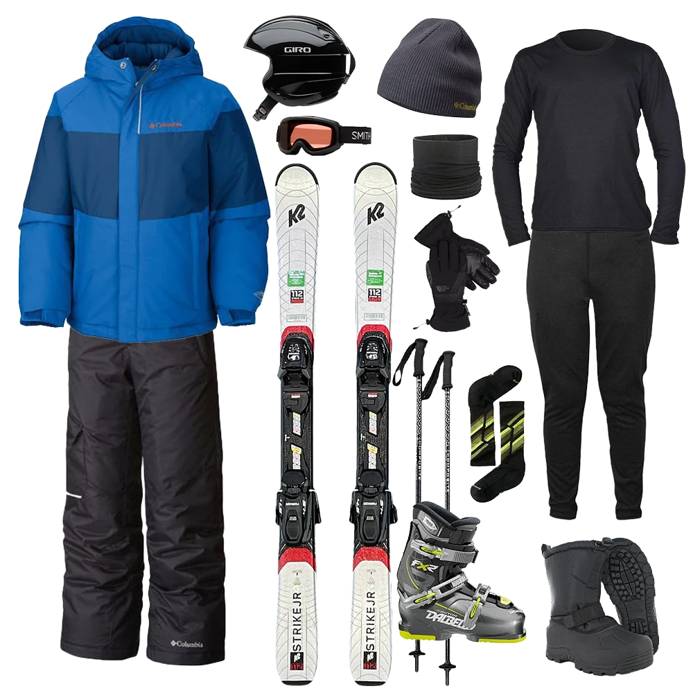 Columbia The Works Package W/ Pants - Boy's Ski 3 Columbia The Works Package W/ Pants - Boy's Ski