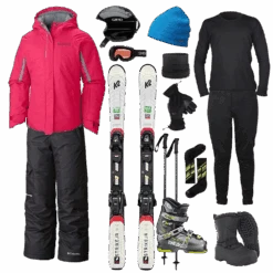 Columbia The Works Package W/ Pants - Girl's Ski