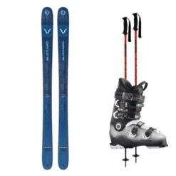 Blizzard Men's Rustler 10 Premium Ski Package