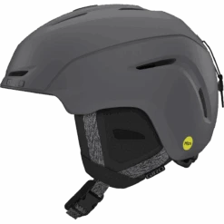 Giro Neo MIPS Round -Ski Sports Shop giro neo mips snow helmet matte charcoal left